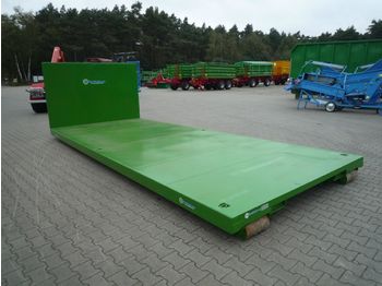 EURO-Jabelmann Container STE 6500/Plattform Abrollcontainer, Ha  - Роло контејнер
