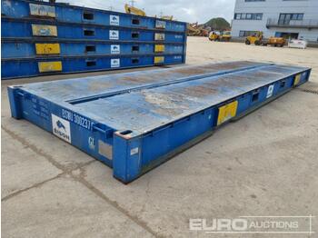  30' Flat Rack Container Bridge - товарен контејнер