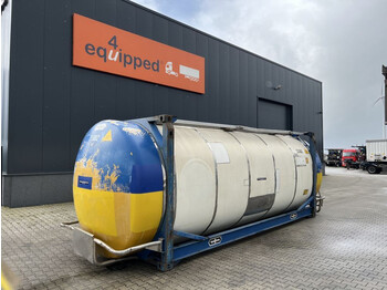 Резервоар за складирање за транспорт на хемикалии Van Hool 35.000L/1-comp., 20FT swapbody, UN Portable T7, 5Y- + CSC-inspection: 12/2023: слика 1
