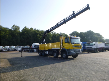 Камион со платформа, Камион со кран DAF CF 85.480 8x4 + Hiab 700 EP-4 Hipro: слика 2