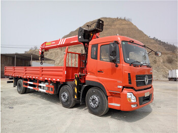 Нов Камион со кран Dongfeng Loading 10/12/14/16 ton lorry crane Truck Cranes truck Mounted Crane for sale: слика 1