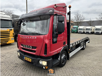 Автотранспортен камион Iveco ML75E18 EURO 5 - MANUAL - OPRIJWAGEN - MACHINE TRANSPORT - NL TOP TRUCK: слика 1