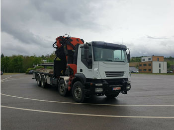 Камион со платформа Iveco Palfinger PK 100002 PJ 170 Winde - SEHR SAUBER: слика 1