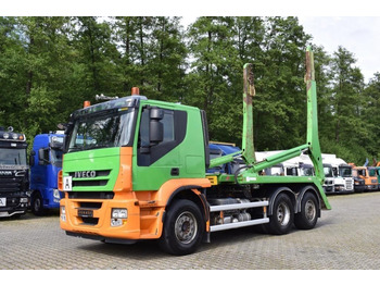 Камион за подигање контејнери Iveco Stralis 420/Multilift SLT-190/6x2,Lenk,Klima,E5: слика 4