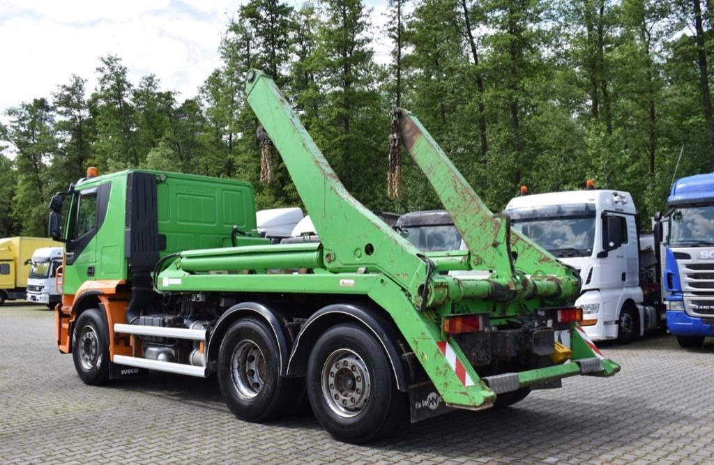 Камион за подигање контејнери Iveco Stralis 420/Multilift SLT-190/6x2,Lenk,Klima,E5: слика 6