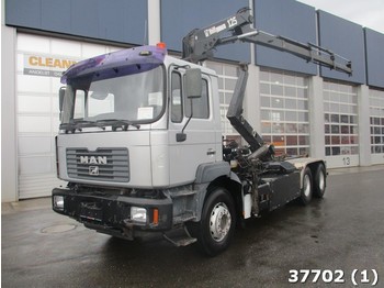 MAN 27.414 DF 6x4 met Hiab 12 ton/meter Kran - Камион со кука за подигање