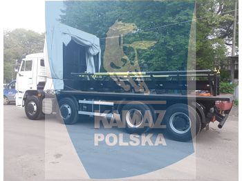 KAMAZ 8x4 for transporting steel coils - Камион со платформа