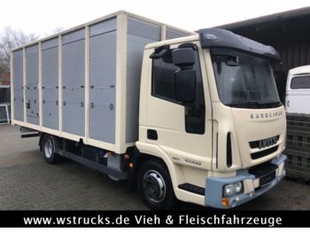 Iveco 100E22 mit Einstock  Baujahr 2013  - Камион за добиток