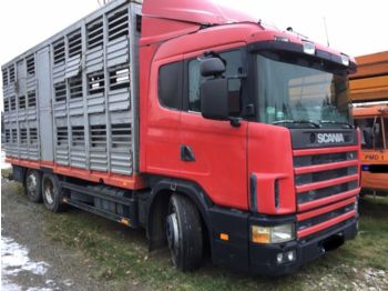 SCANIA 124 360 - Камион за добиток