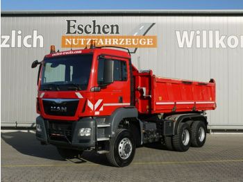 Кипер MAN TGS 26.400 BB, 6x6, Bordmatik, Klima