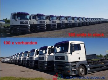 Транспортер на контејнер/ Камион со променливо тело MAN TGA 18.350  BDF 1.Hand 5 Sitzer Klima Schalter: слика 1