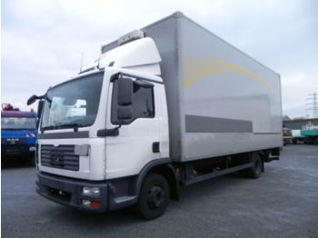 Камион сандучар MAN TGL 12.180 (Euro4+G1) Koffer 6.8m+LBW 2 to: слика 1