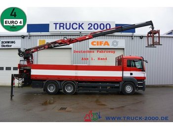 Камион со платформа, Камион со кран MAN TGS 26.400 6x4 Atlas Terex TLC 165.2 11 m=1.5 to: слика 1