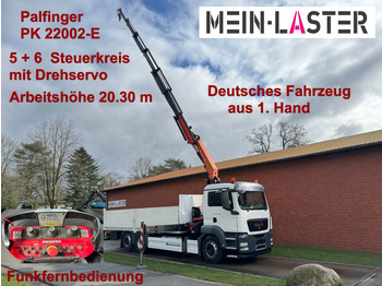 MAN TGS 26.400 PK 22002-E 20 m- 5.550kg + Drehservo  - Камион со кран, Камион со платформа: слика 1