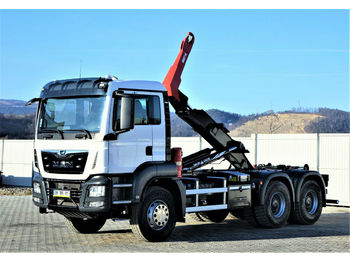 Камион со кука за подигање MAN TGS 33.420 Abrollkipper 5,10m *6x4* Top Zustand: слика 1