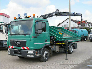 Кипер, Камион со кран MAN TG-L 8.180 BB +Hiab XS 055 Kran: слика 1