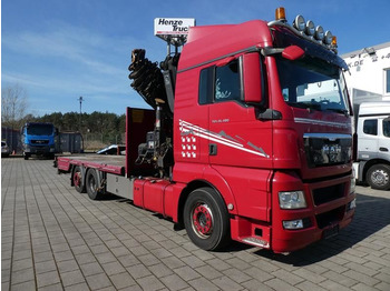 MAN TG-S 26.480 6x2 Pritsche Kran Hiab 422/Twistlook  - Камион со кран, Камион со платформа: слика 1