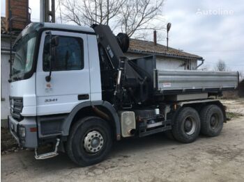 Кипер, Камион со кран MERCEDES-BENZ Actros 3341: слика 1