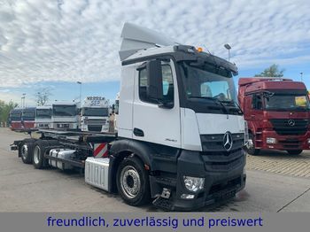 Транспортер на контејнер/ Камион со променливо тело Mercedes-Benz *ANTOS 2540*EURO 6*RETARDER*UMSETZER*LENKACHSE*: слика 1