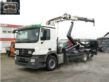 Камион со кука за подигање Mercedes-Benz Actros 2541 L6x2 Abrollkipper mit Kran Funk: слика 1