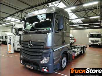 Транспортер на контејнер/ Камион со променливо тело Mercedes-Benz Actros 2542 L nR BDF Volumen Abstandsregelung: слика 1