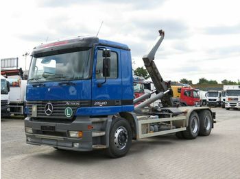 Камион со кука за подигање Mercedes-Benz Actros 2640 K 6x4 Abrollkipper Meiller: слика 1
