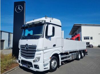 Нов Камион со кран Mercedes-Benz Actros 2745 L 6x2 Baustoffpritsche + Kran: слика 1
