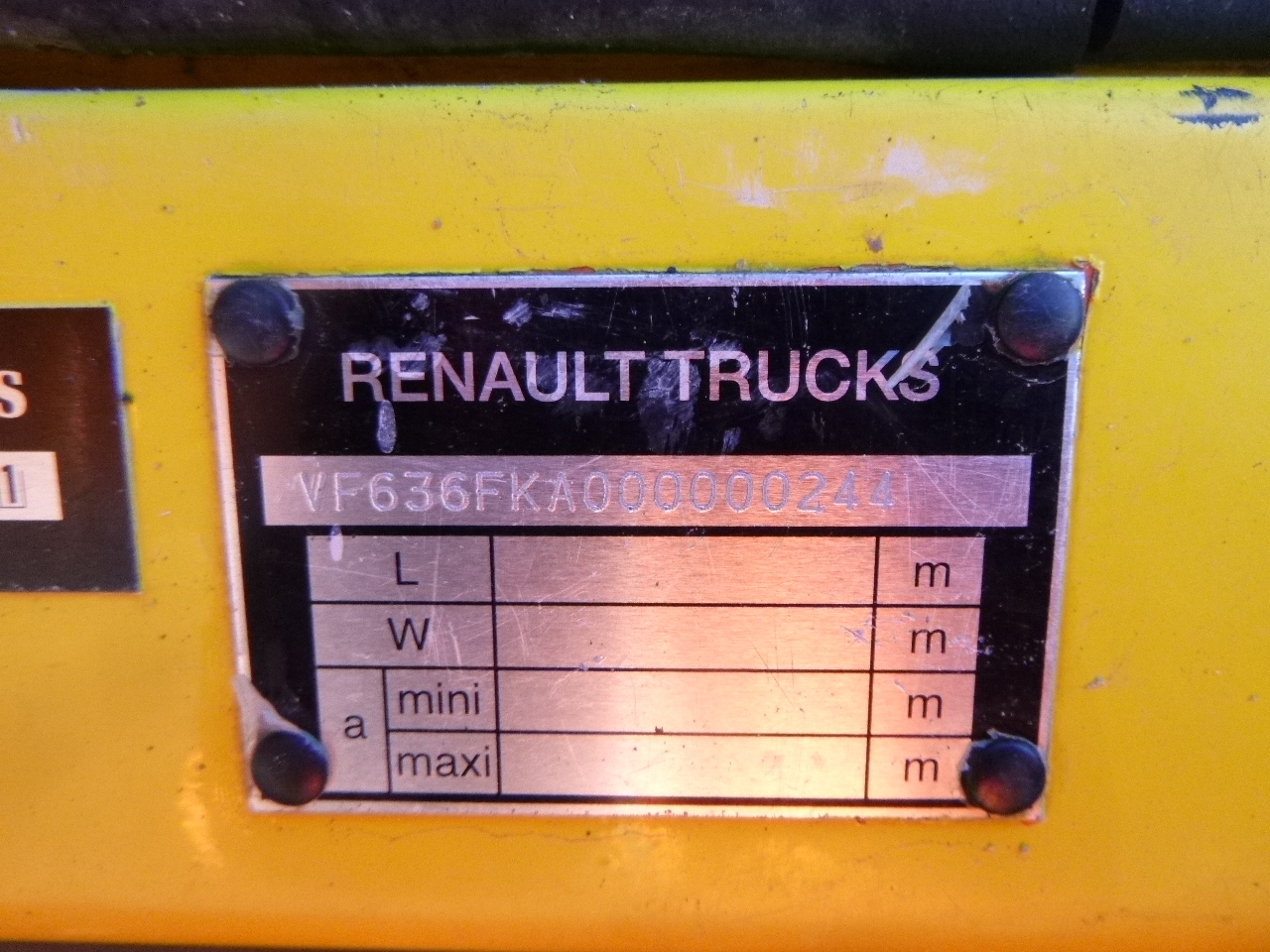 Камион со кука за подигање Renault Kerax 520.42 8x4 Euro 5 container hook: слика 34