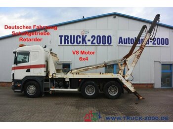 Камион за подигање контејнери Scania 164 G 480 6x4 V8 Tele Retarder*Schaltgetriebe: слика 1