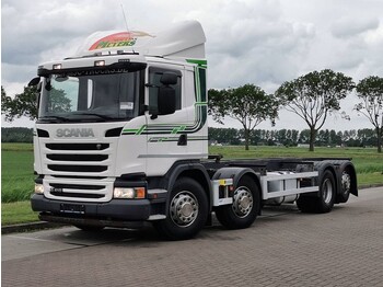Транспортер на контејнер/ Камион со променливо тело Scania G410 8x2*6 pto 157tkm: слика 1