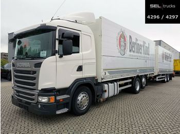 Камион за пијалоци Scania G 410 / Retarder / Lift-Lenkachse / with trailer: слика 1