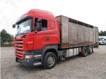 Камион за добиток Scania R420 6x2 Euro 5 Livestock: слика 1
