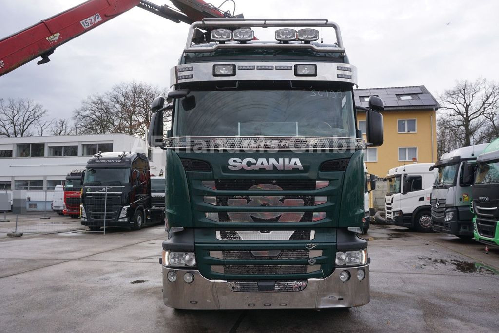 Камион за дрва, Камион со кран Scania R560 V8 HighLine BL 6x4 *Retarder/Penz-15Z-9.50: слика 12