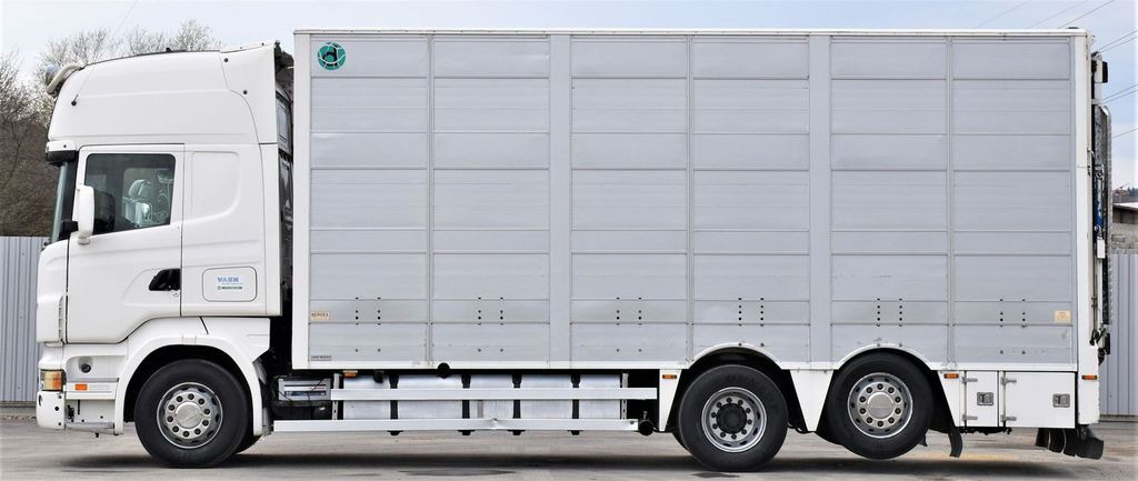 Камион за добиток Scania R 500 TIERTRANSPORTWAGEN 7,10m / 4STOCK: слика 3