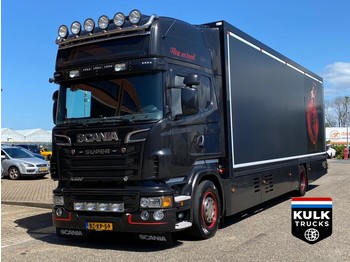 Изотермален камион Scania R 500 / UNIQUE FLOWER TRUCK / / KING of the ROAD / Theo Mulder 7 karren bak /: слика 1