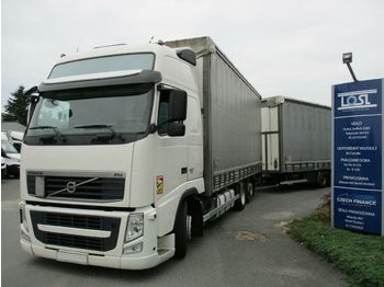 Камион со церада Volvo FH13 460 Globe XL + Panav Anhänger: слика 1