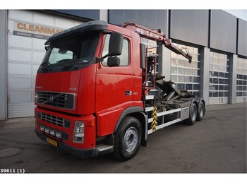 Камион со кабелски систем, Камион со кран Volvo FH 12.420 HMF 11 ton/meter Z-kraan: слика 1