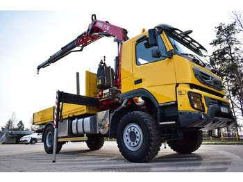 Камион со кран, Камион со платформа Volvo FMX 340 4x4 FASSI F135 Crane Kran Euro 5: слика 4