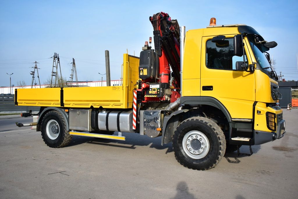 Камион со кран, Камион со платформа Volvo FMX 340 4x4 FASSI F135 Crane Kran Euro 5: слика 16