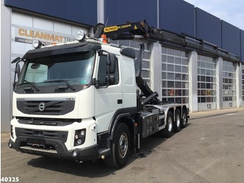 Камион со кука за подигање Volvo FMX 450 8x4 Palfinger 33 ton/meter laadkraan: слика 1