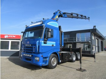 Iveco EURO 5 / 500HP - PALFINGER PK 42502 - Камион влекач