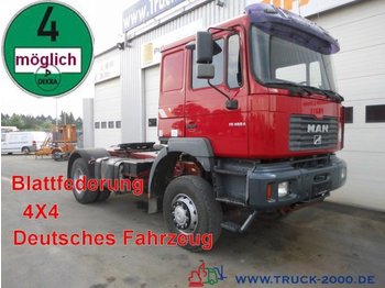 MAN 18.460 4x4 Blattfederung Schalter Deutscher LKW - Камион влекач
