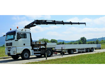 Камион влекач MAN TGA 18.440 Sattelzugmaschine+KRAN/FUNK+TRAILER!: слика 1