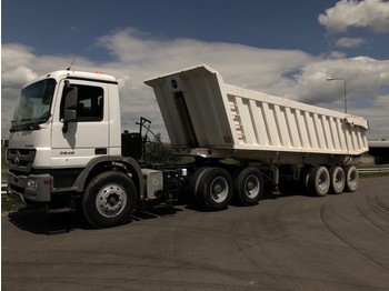 Камион влекач Mercedes-Benz Actros 3848 6x4 Tractor Head + Gorica dump trailer 40 CBM: слика 1