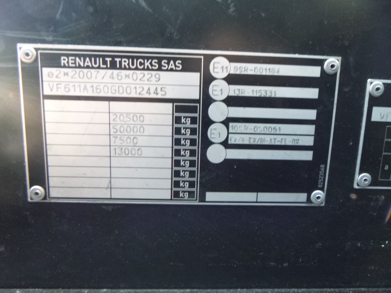 Камион влекач Renault T 460 4x2 Euro 6 + PTO + ADR: слика 12