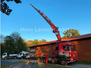 Камион влекач Scania R500  Fassi F 900 XP 27,6 m -1800 kg  Seilwinde: слика 1