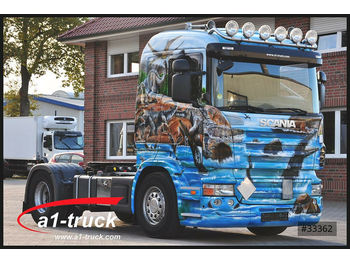 Камион влекач Scania R 380 Kipphydraulik, Motor leckt Diesel !!: слика 1