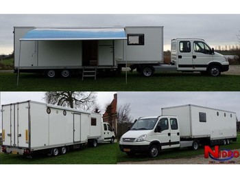 Iveco DAILY CAMPER 8 PERS LIVING + GARAGE B.E LICENSE - Кампер