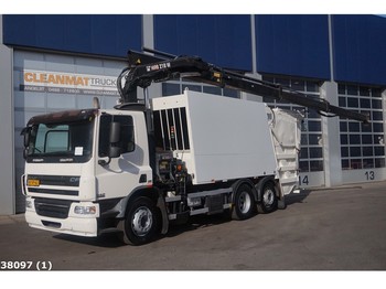 Камион за ѓубре DAF FAN 75 CF 250 Hiab 21 ton/meter laadkraan: слика 1