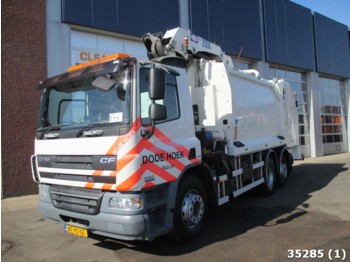 Камион за ѓубре DAF FAN CF 75.250 Euro 5 HMF 20 ton/meter laadkraan: слика 1